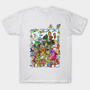 hanna barbera squad cartoon T-Shirt